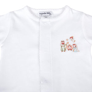 A Child is Born White Embroidered Converter