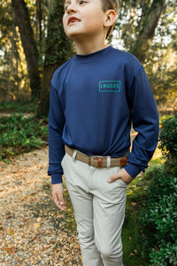 Long Sleeve Performance Logo Duck Tee