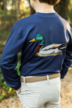 Load image into Gallery viewer, Long Sleeve Performance Logo Duck Tee
