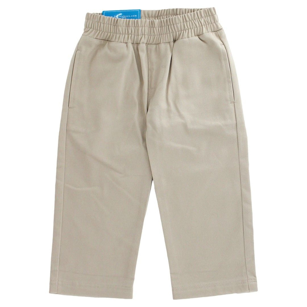 Pull on Khaki Twill Pant