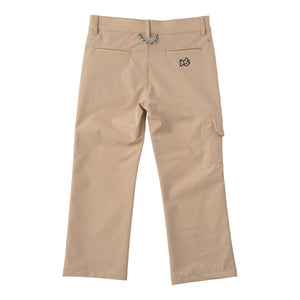 
Stay stylish and comfortable with our Boys Original Angler Pant in Khaki. Perfect for any fall occasion, these pants are made with performance material that will quickly become his go-to choice. Support play and leisure activities while keeping him looking his best.