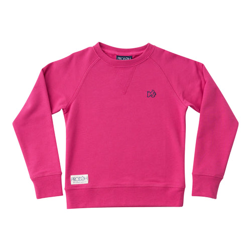 Stay cozy and stylish with our Girls Crew Control Sweatshirt in Raspberry. Crafted by PRODOH, this lightweight crew neck sweatshirt is perfect for any fall day. Dress it up with a skirt or keep it casual with leggings. Stay comfortable and fashionable at the same time!