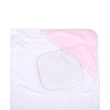 Load image into Gallery viewer, Magnolia Baby Mini Stripes Pink Towel Set
