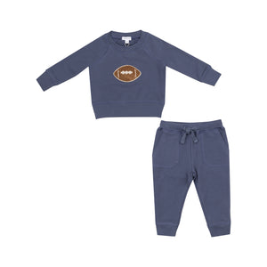 Football Raglan Sweatshirt and Jogger Set