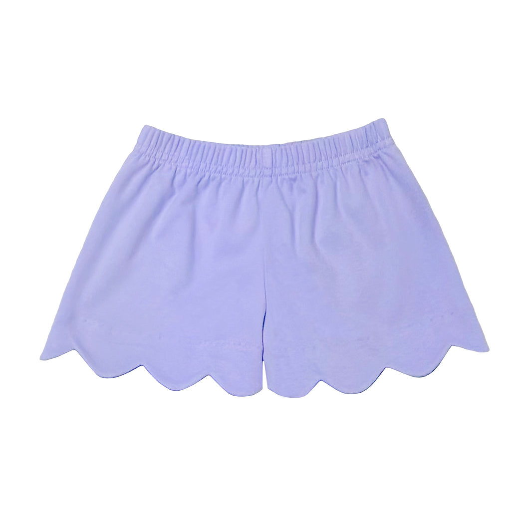 Kendall Scallop Knit Shorts