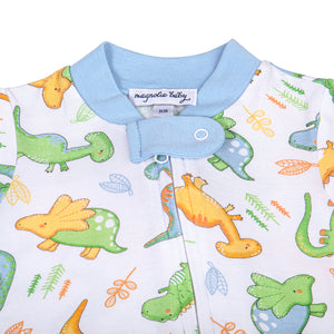 Dino Dreams Zipper Footie Pajamas