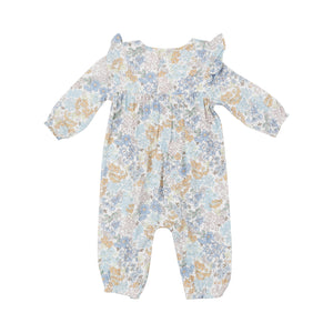 Edith’s Floral Ruffle Sleeve Romper