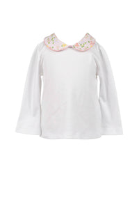 Betty Floral Long Sleeve Collar Shirt