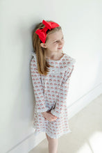 Load image into Gallery viewer, Hot Cocoa Santa Madeline Pajama Dress
