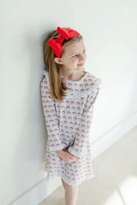 Hot Cocoa Santa Madeline Pajama Dress