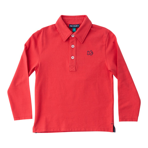 
The PRODOH Boys Classic Long Sleeve Polo in Red is a timeless, comfortable choice for your little one's wardrobe. Made with high-quality materials, this polo offers both style and durability. Its long sleeves provide added warmth and protection for cooler days. Perfect for any occasion, it will surely become a go-to staple in your child's wardrobe.