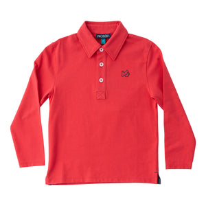 
The PRODOH Boys Classic Long Sleeve Polo in Red is a timeless, comfortable choice for your little one's wardrobe. Made with high-quality materials, this polo offers both style and durability. Its long sleeves provide added warmth and protection for cooler days. Perfect for any occasion, it will surely become a go-to staple in your child's wardrobe.