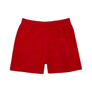 Introducing our Leo Short in Red! These shorts from Zuccini Kids are perfect for your little one's summer adventures. Made with high-quality materials and a comfortable fit, these shorts will keep your child stylish and cool in the warm weather.