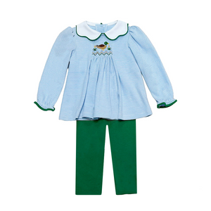 Mallard Sylvie Blouse & Legging Set