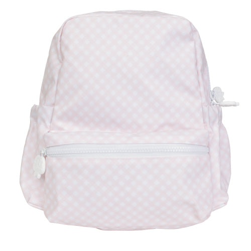 Small Backpack- Pink Gingham