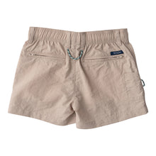 Load image into Gallery viewer, Boy&#39;s Outrigger Performance Short in Island Fossil Khaki
