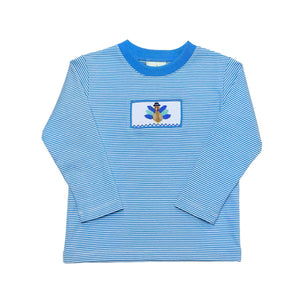 Bitty Stripe Turkey Play Tee