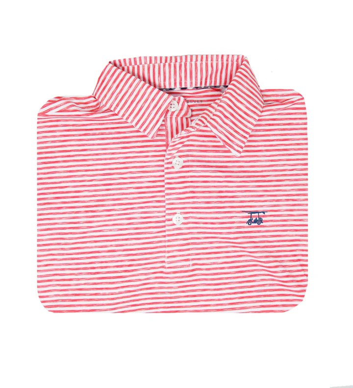 Boy's Heathered State Red & White Polo from Bald Head Blues 

Bald Head Blues high-quality clothing designs, and selection of fine fabrics also reflect our unique island experience.  They’re casual, colorful, and classic.  They inspire our sense of style and compel us to relax.  Wearing Bald Head Blues™ transports us to a place we all long to be, no matter where we are now. Bald Head Blues™ was inspired by our unique Bald Head Island lifestyle, which itself is defined by the simplici